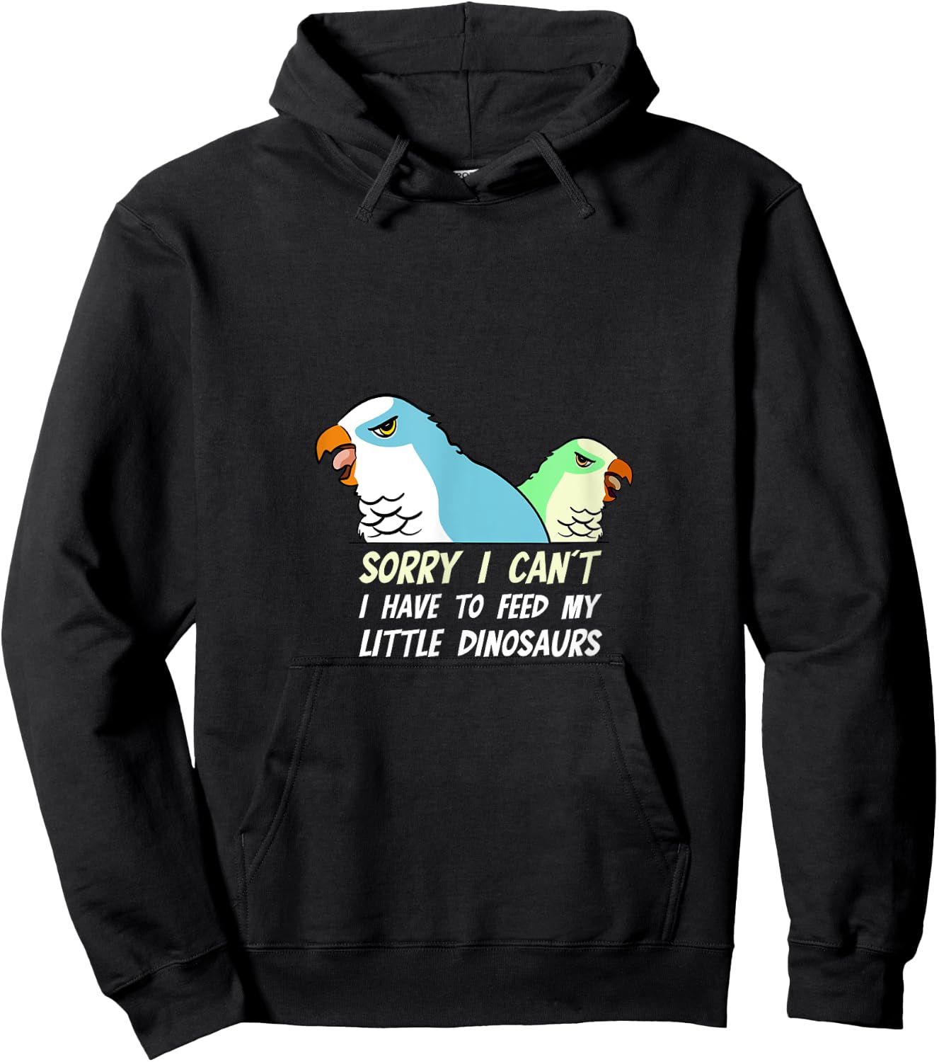 Quaker Parrot Monk Parakeet Hoodie - Hoodie | Black