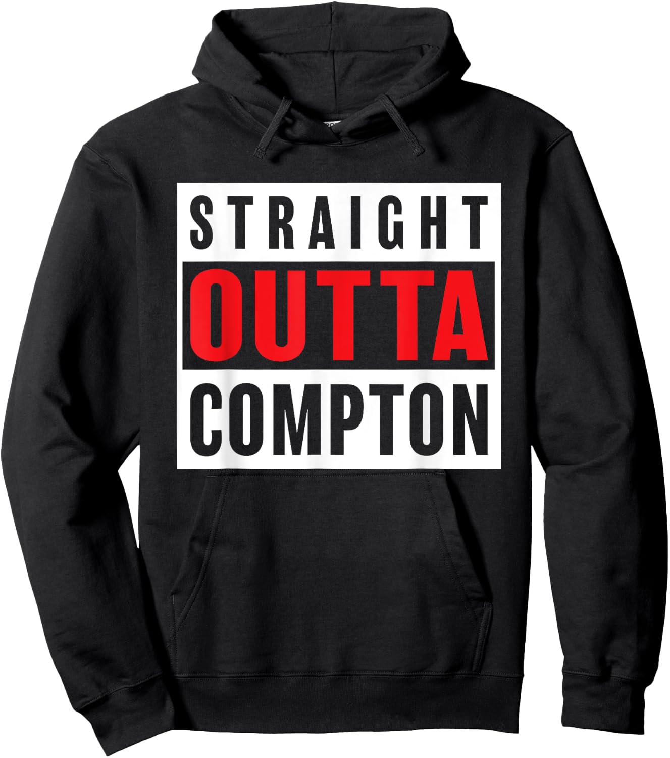 Straight Out Of Compton Hoodie - Hoodie | Black