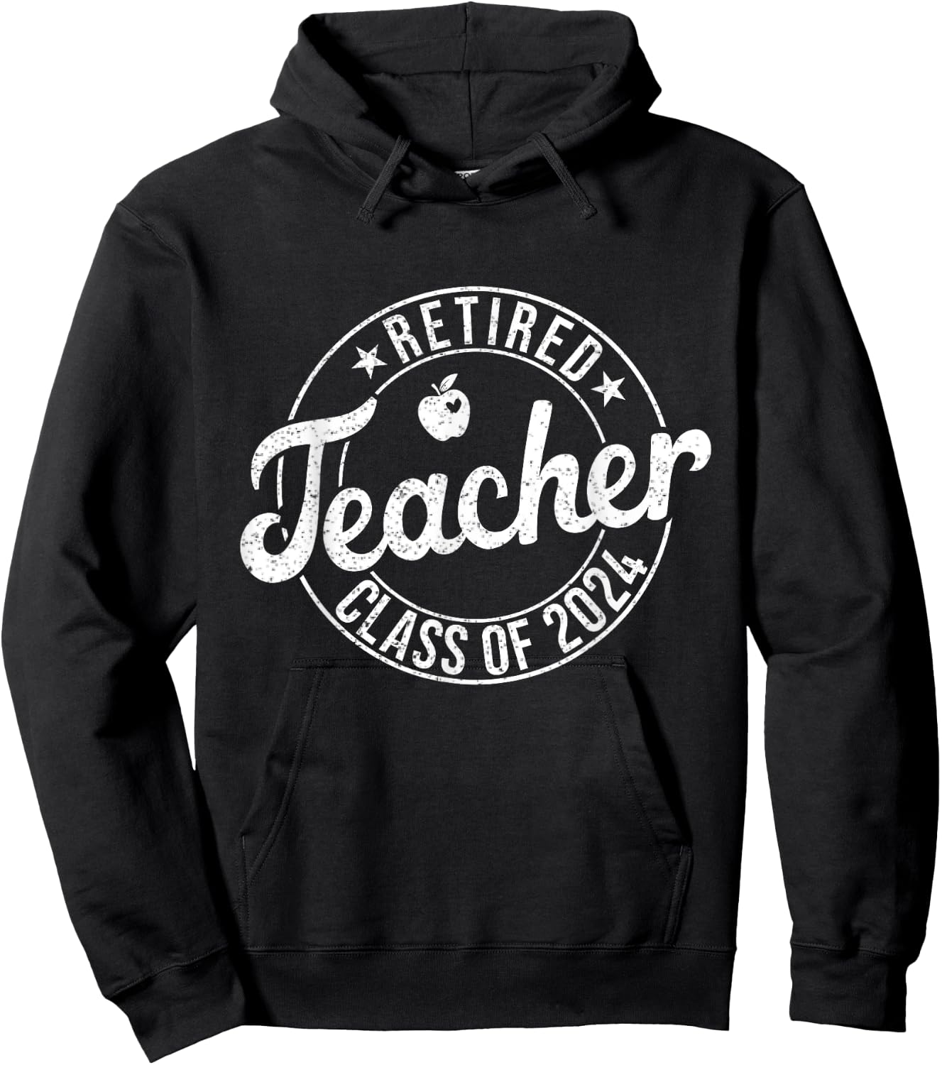 Retired Teacher Class Of 2024 Teachers Retirement Summer Hoodie - Hoodie | Black
