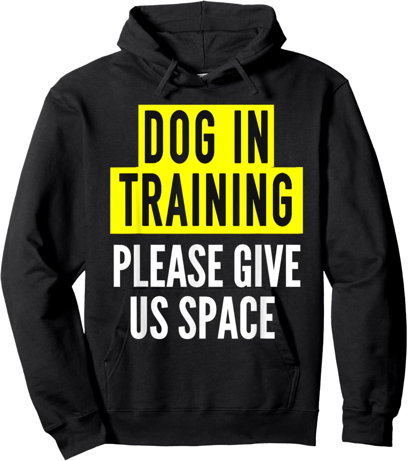 Dog In Training Idea For Human BOTH SIDE Nervous Dog Trainer Hoodie - Hoodie | Black