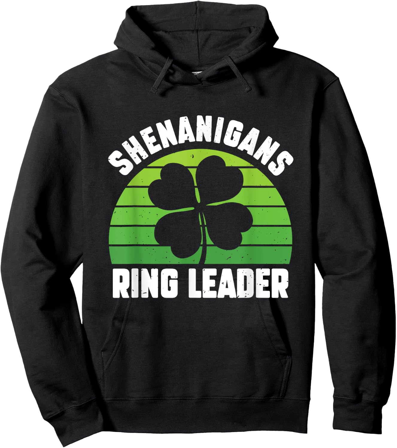 Shenanigans Ring Leader Funny Saint Patrick's Party Hoodie - Hoodie | Black