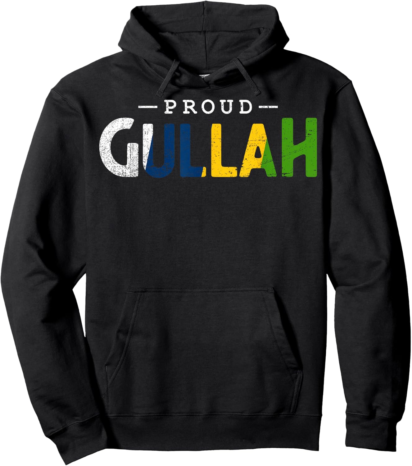 Creole Geechee Proud Gullah Hoodie - Hoodie | Black