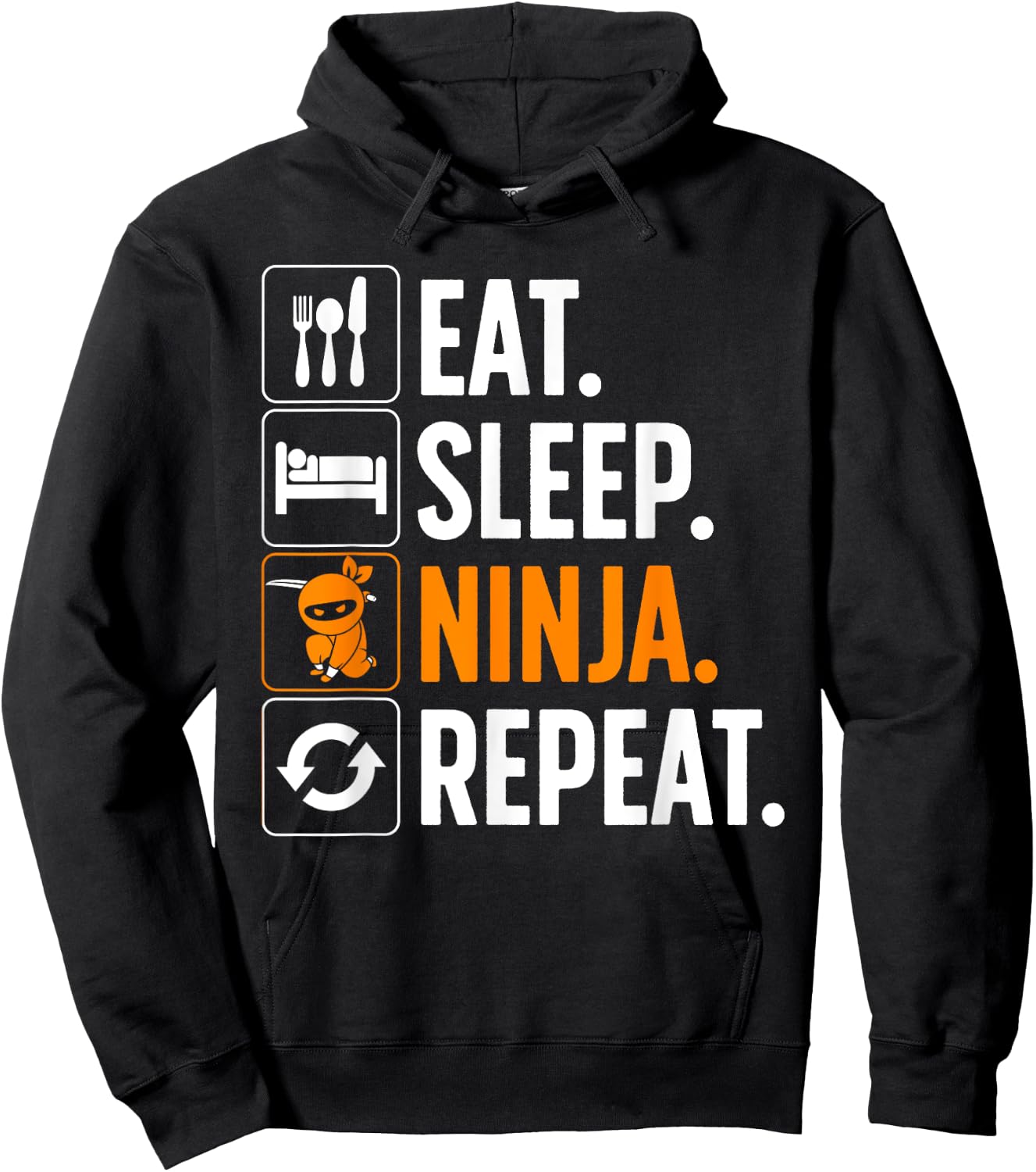 Ninja Art Women Ninja Martial Arts Ninja Costume Hoodie - Hoodie | Black