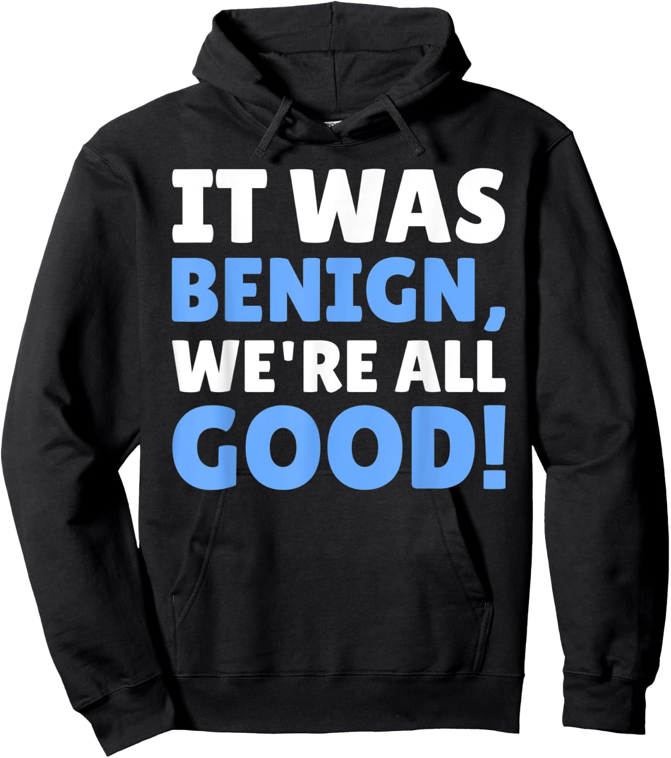 Funny Benign Tumor Hoodie - Hoodie | Black
