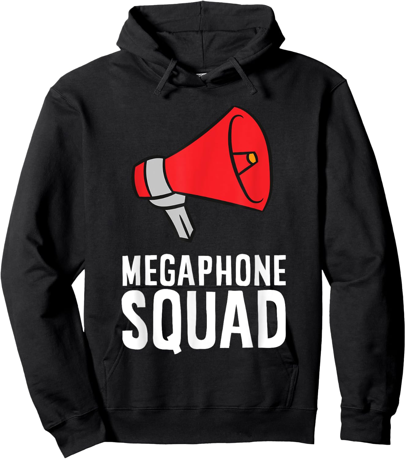 Megaphone Squad Hoodie - Hoodie | Black