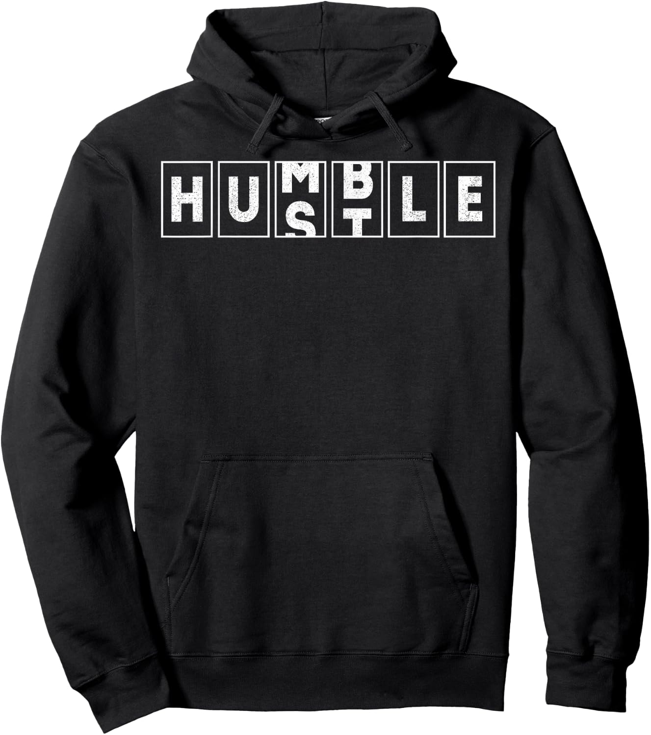 Funny Hustle Humble Odometer Men Women Cool Inspirational Hoodie - Hoodie | Black