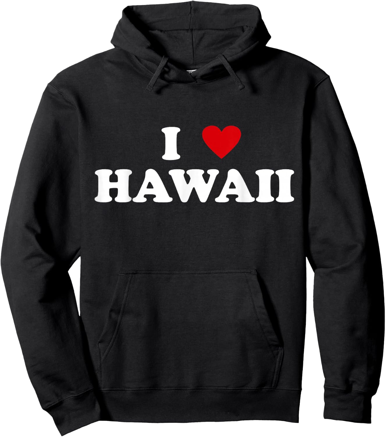 USA I Heart State - I Love Hawaii Hoodie - Hoodie | Black
