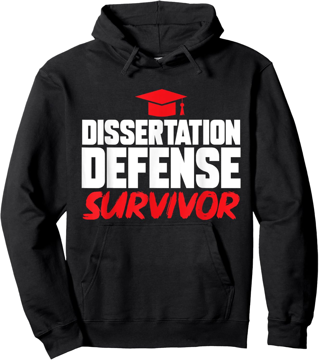 Ph.D. Graduation PhD Graduate Doctorate Degree Hoodie - Hoodie | Black