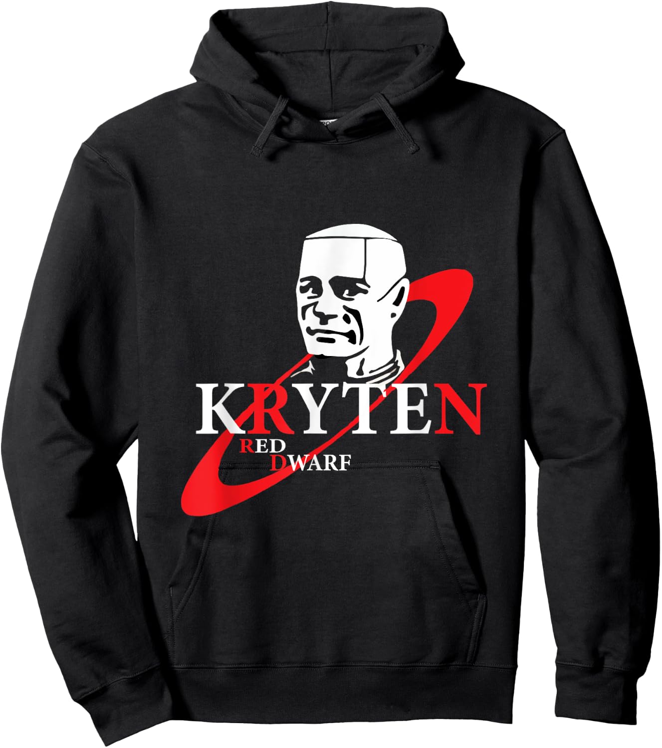 Kryten Red Dwarf Hoodie - Hoodie | Black