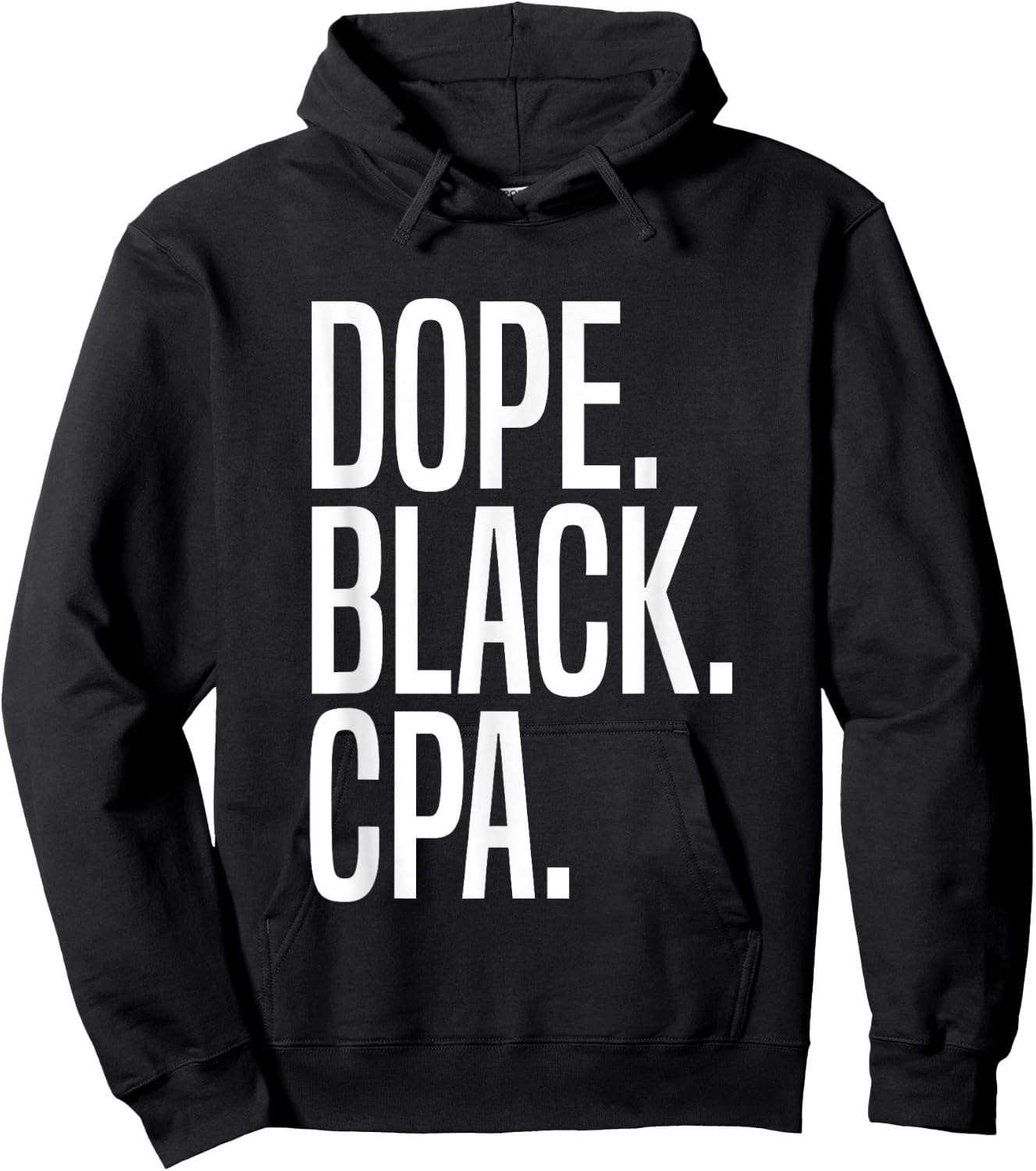 Dope Black CPA Hoodie - Hoodie | Black