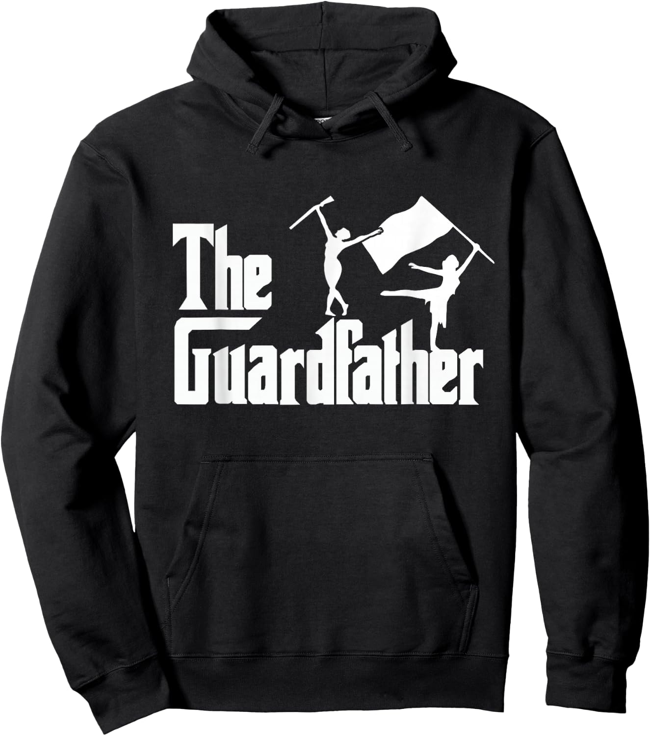 The Guardfather - Color Guard Dad Hoodie - Hoodie | Black