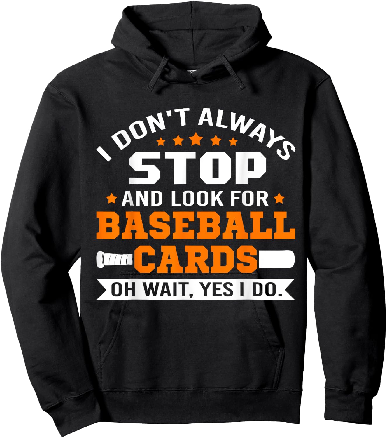 Sport Cards Collection & Baseball Card Collector Hoodie - Hoodie | Black