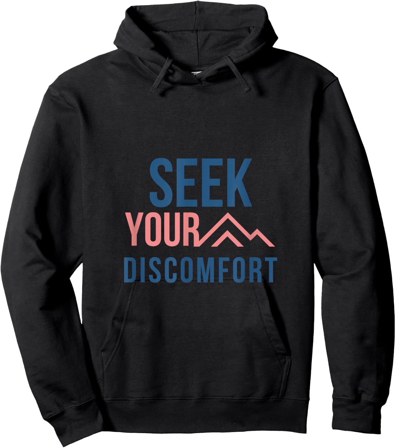 Seek your discomfort Hoodie - Hoodie | Black