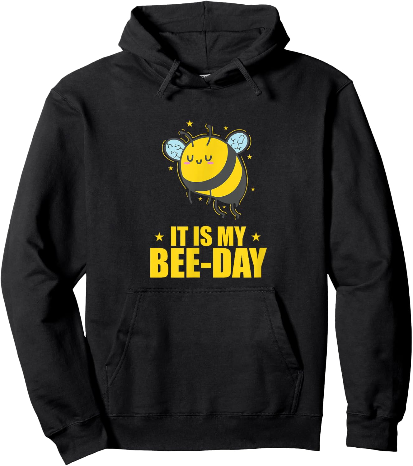 It is my Bee-Day Bees Animals Nature Hoodie - Hoodie | Black