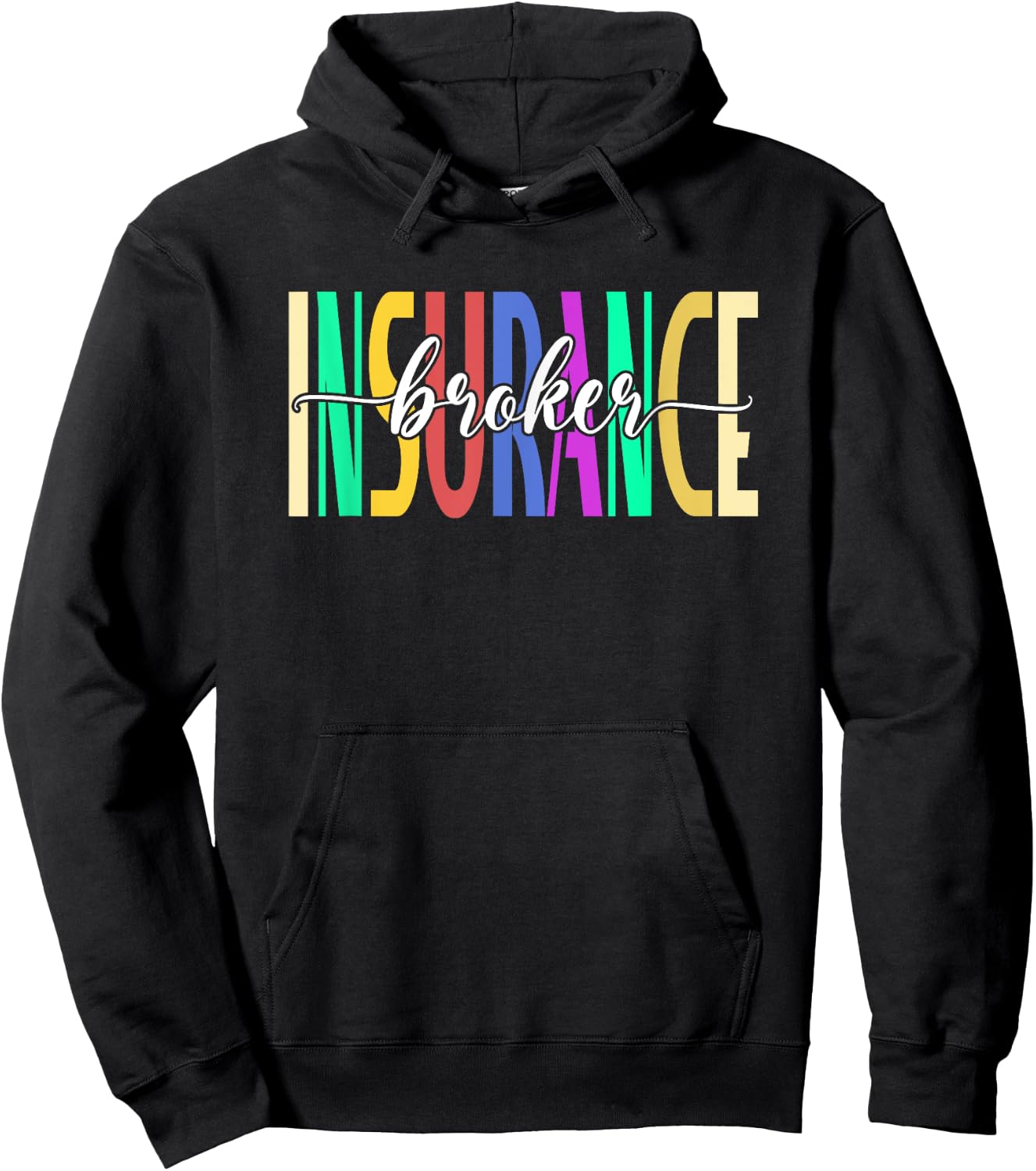 Insurance Broker | Health Life Insurance Agent Hoodie - Hoodie | Black