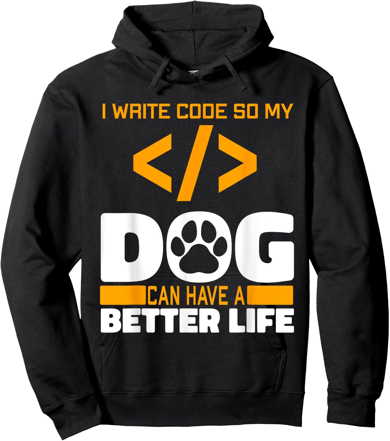 Programmer Dog Software Engineer - Coding Programming Coder Men Women Hoodie - Hoodie | Black