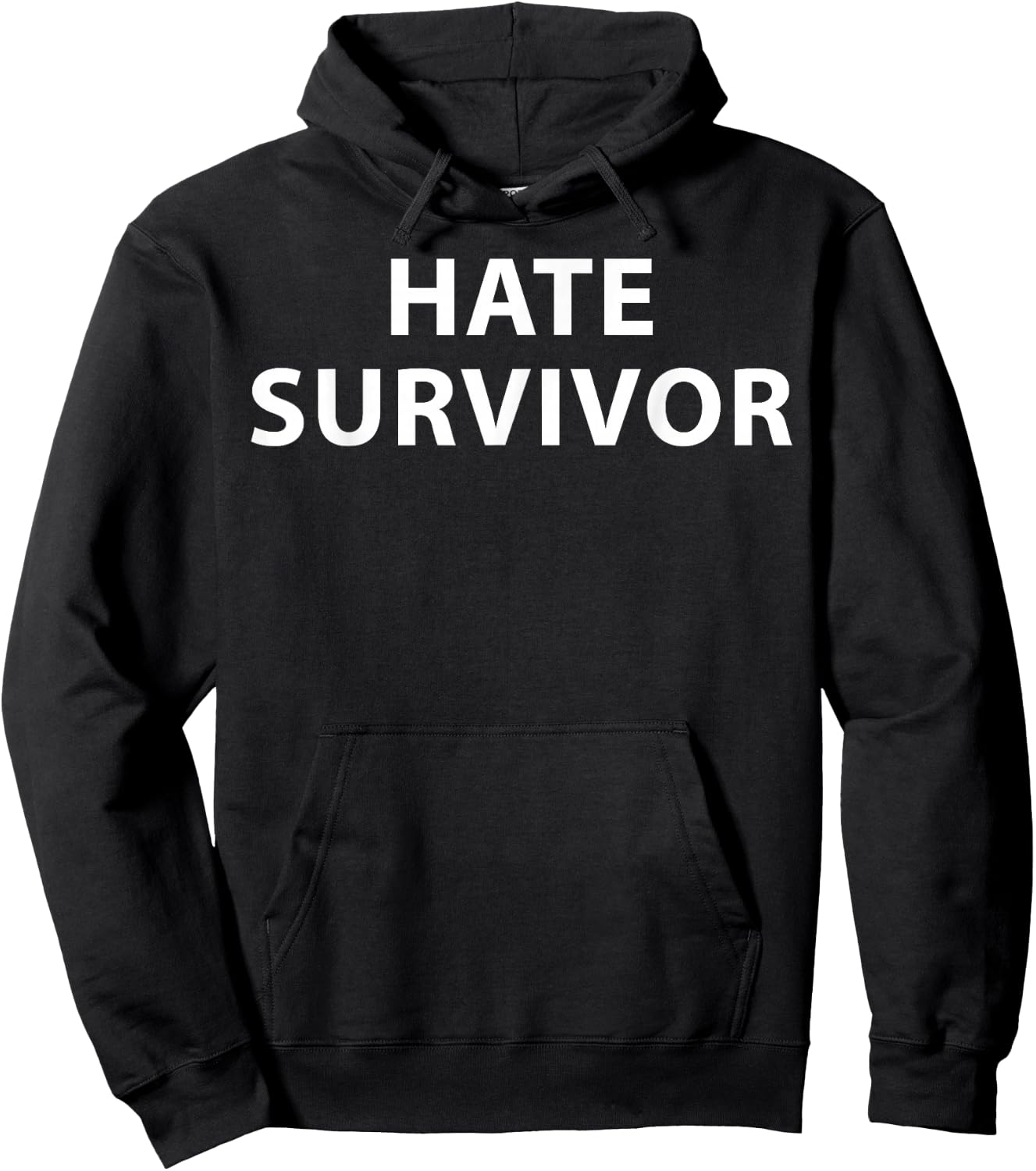 Hate Survivor Hoodie - Hoodie | Black