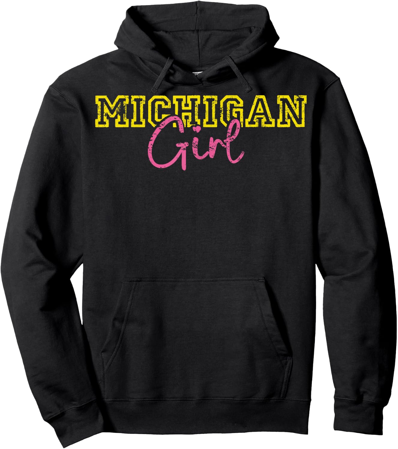 Michiganian Michigan Girl Great Lakes State Proud Yooper Hoodie - Hoodie | Black
