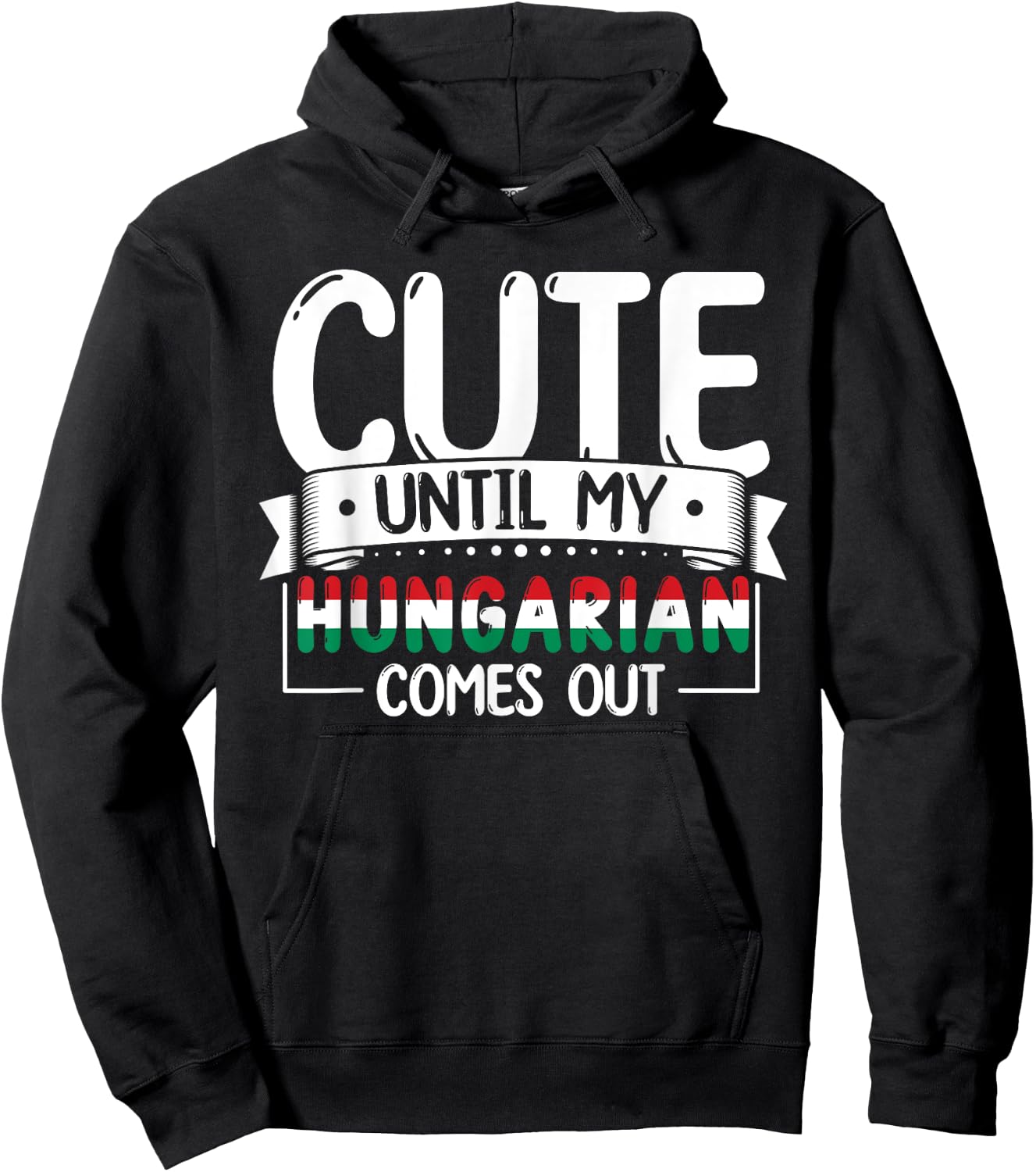 Hungarian Roots Funny Hungary Heritage Apparel Women Hoodie - Hoodie | Black