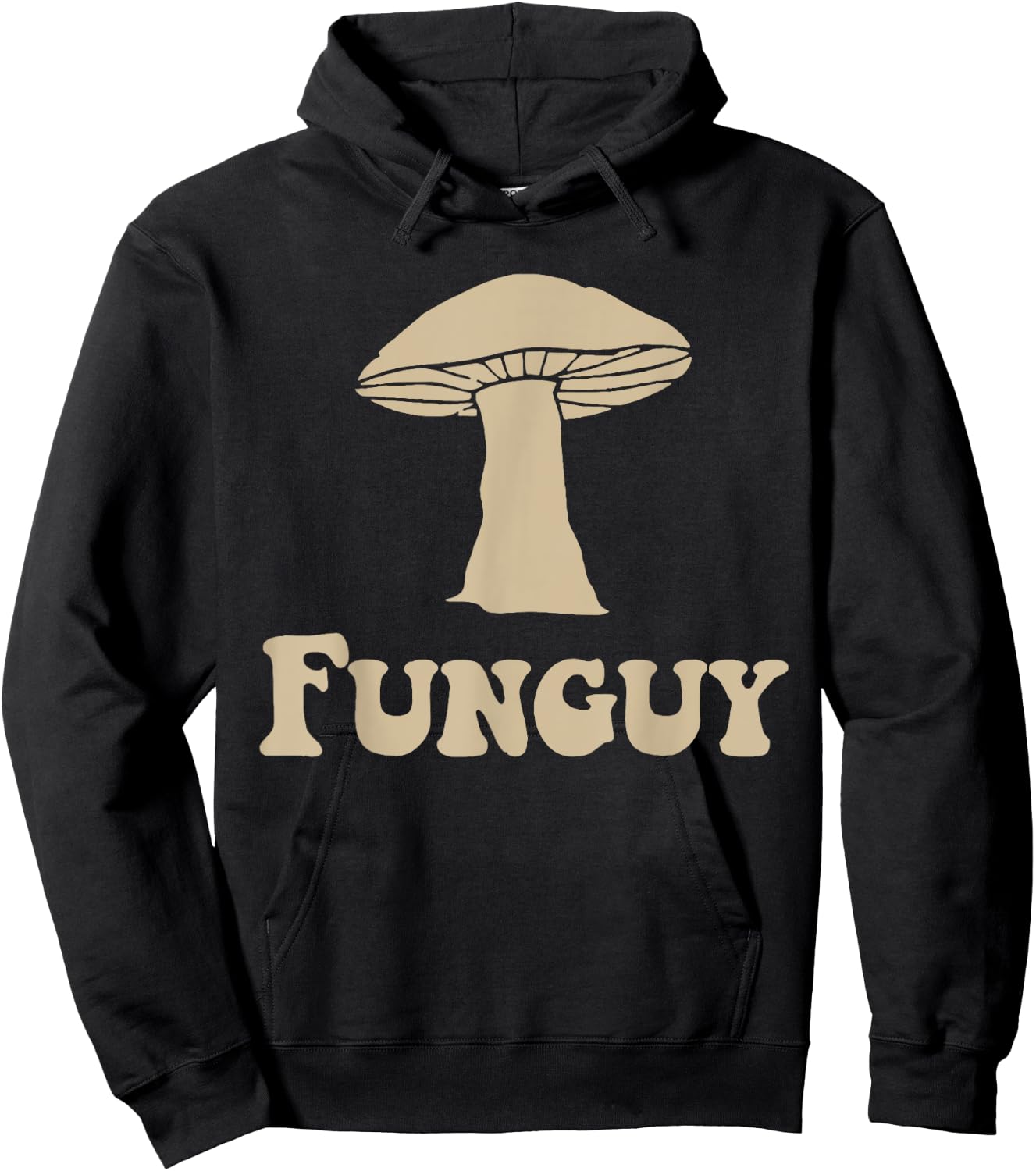Fungi Fun Guy Funny Mushroom lover Hoodie - Hoodie | Black