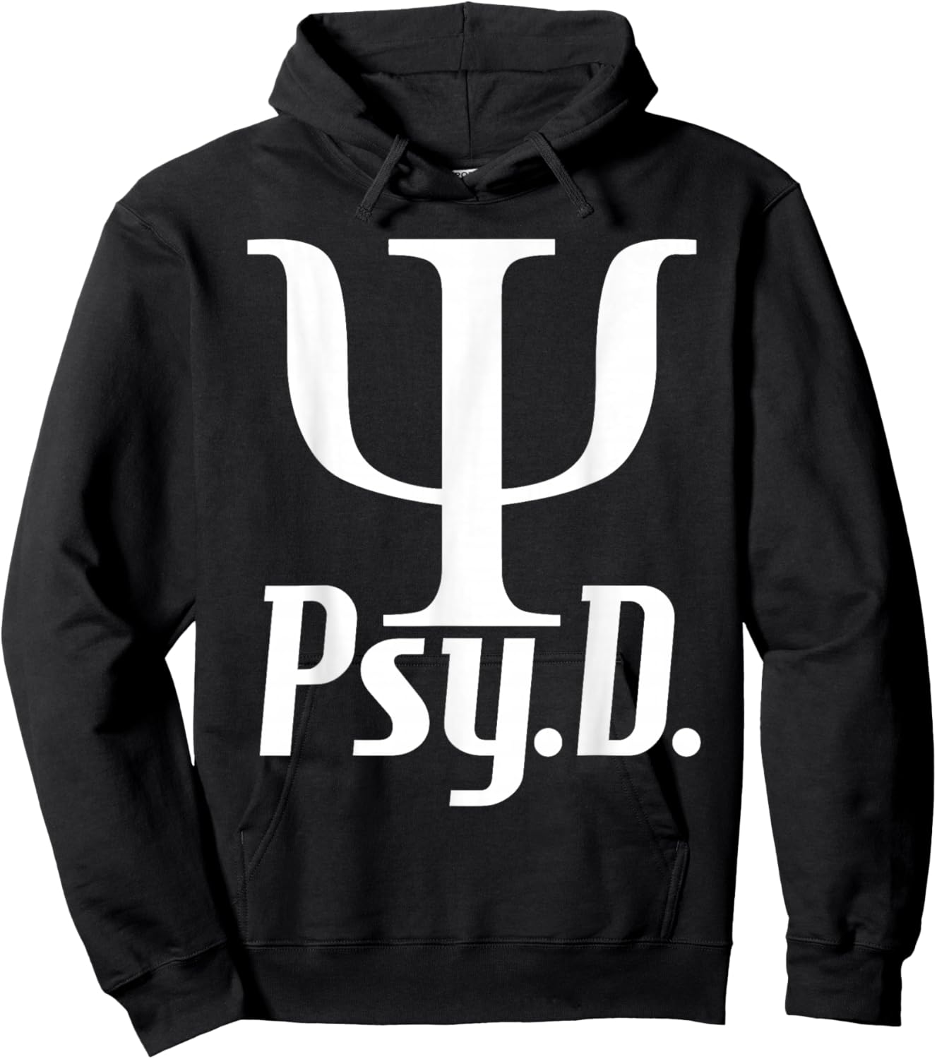 Psy D - Doctor Of Psychology Psychologist Mental Health Hoodie - Hoodie | Black