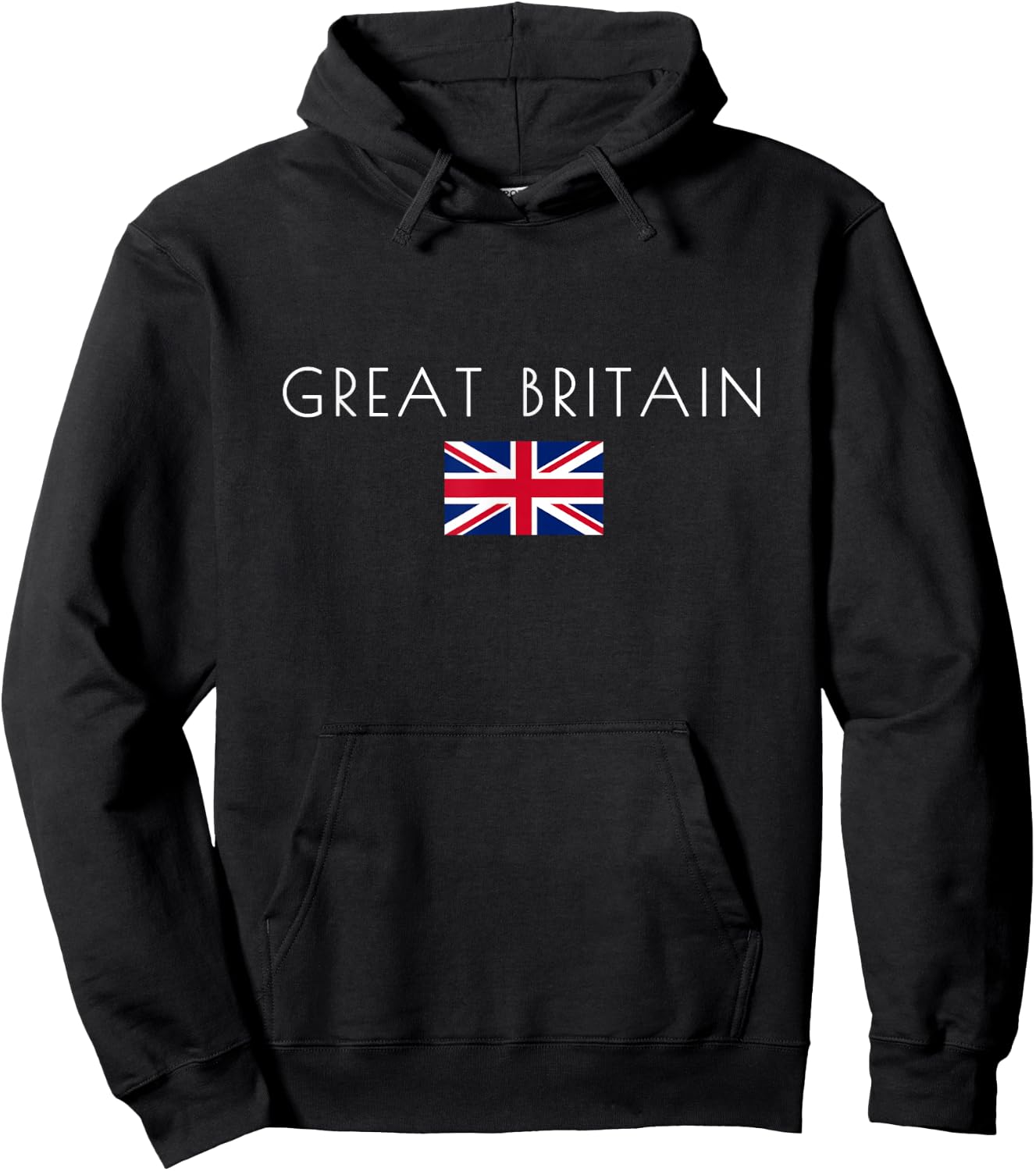 Great Britain, England United Kingdom Flag Hoodie - Hoodie | Black