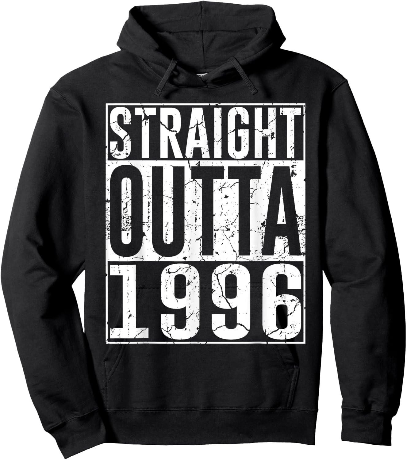 29th Birthday Gifts Straight Outta 1996 Vintage 29 Years Old Hoodie - Hoodie | Black