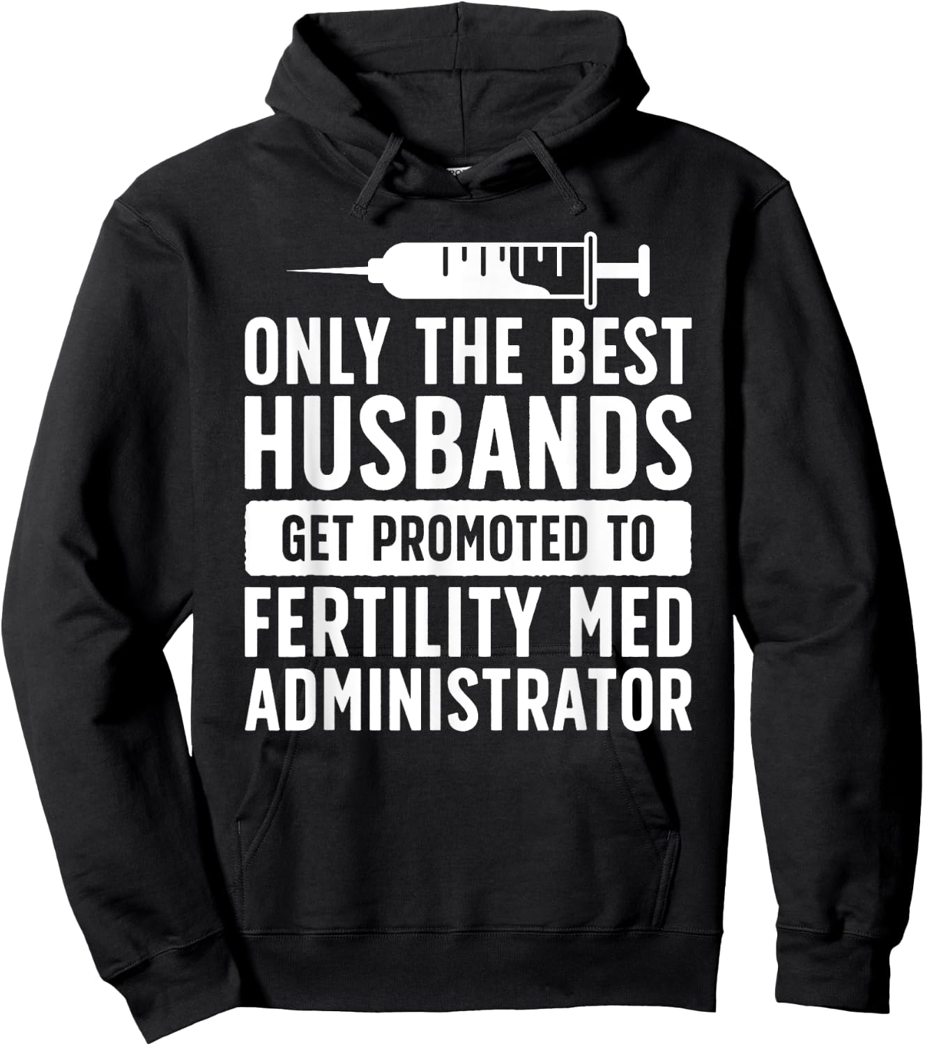 Best Husbands IVF Dad IVF Transfer Day Embryo Transfer Day Hoodie - Hoodie | Black
