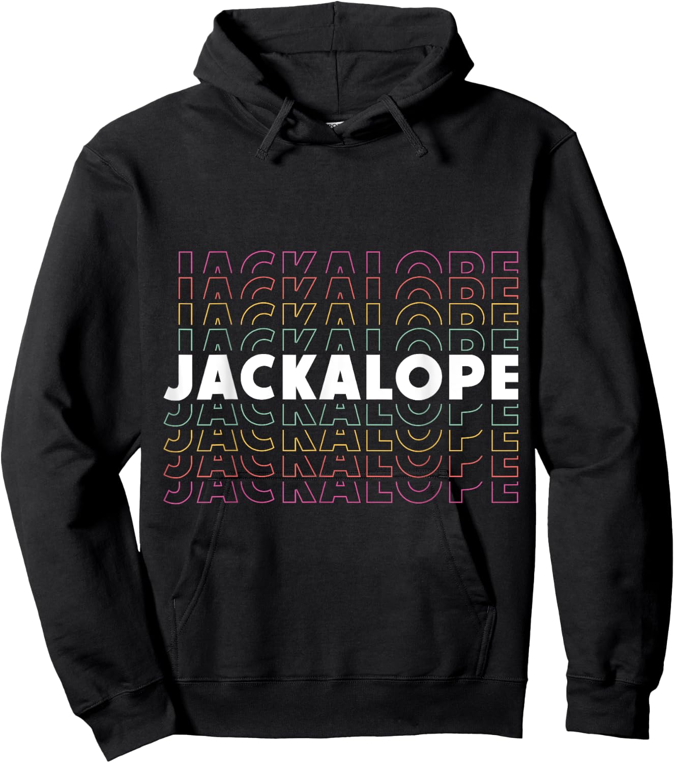 Save The Jackalope Cryptid Jackrabbit Rabbit Bunny Hoodie - Hoodie | Black