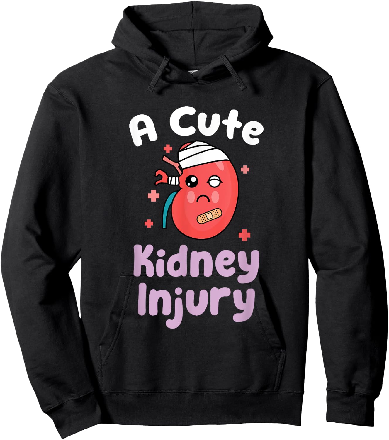 Nephrology Nurse Dialysis Technician A Cute Kidney Injury Hoodie - Hoodie | Black