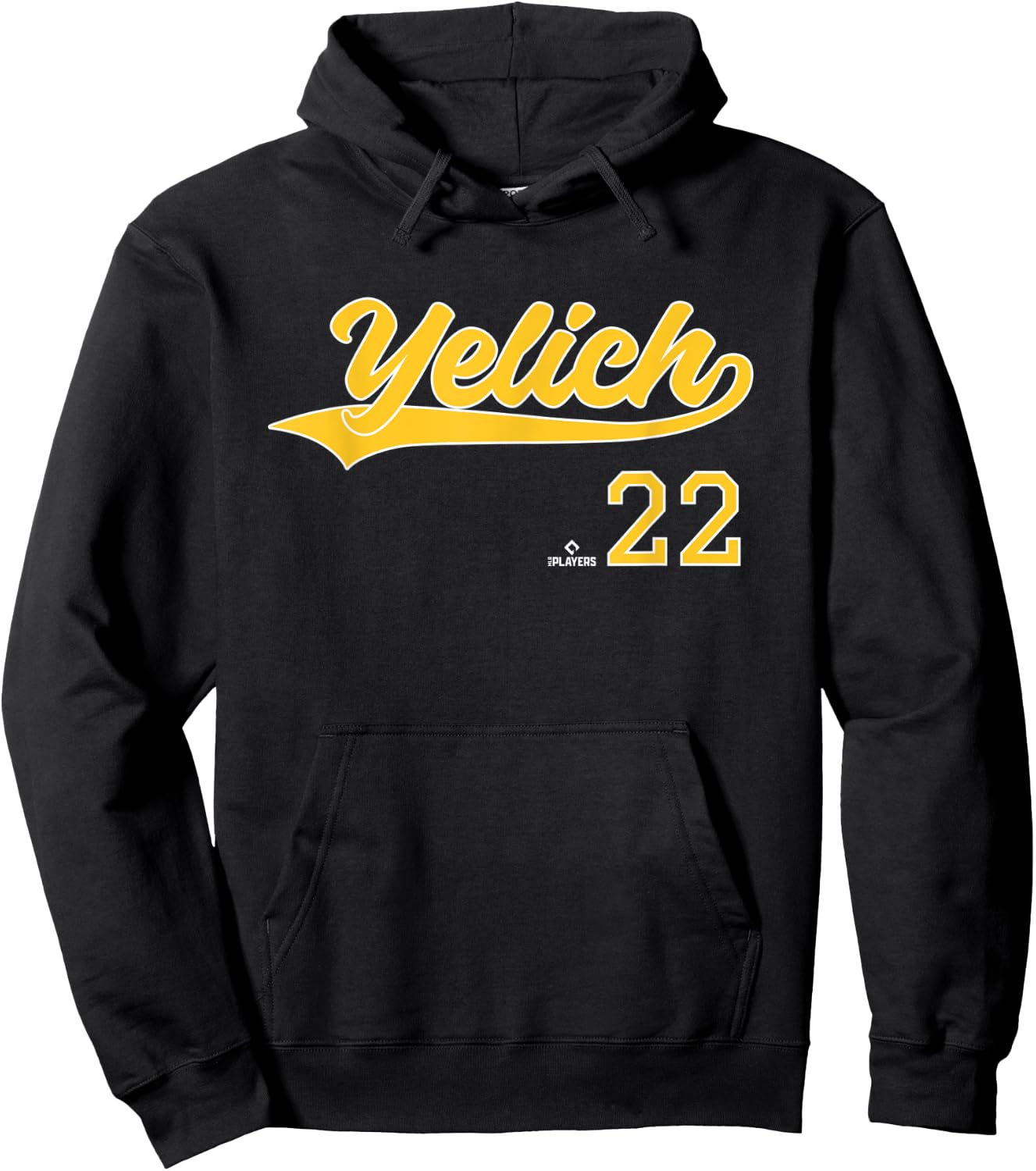 Vintage Gameday Christian Yelich Milwaukee MLBPA Hoodie - Hoodie | Black