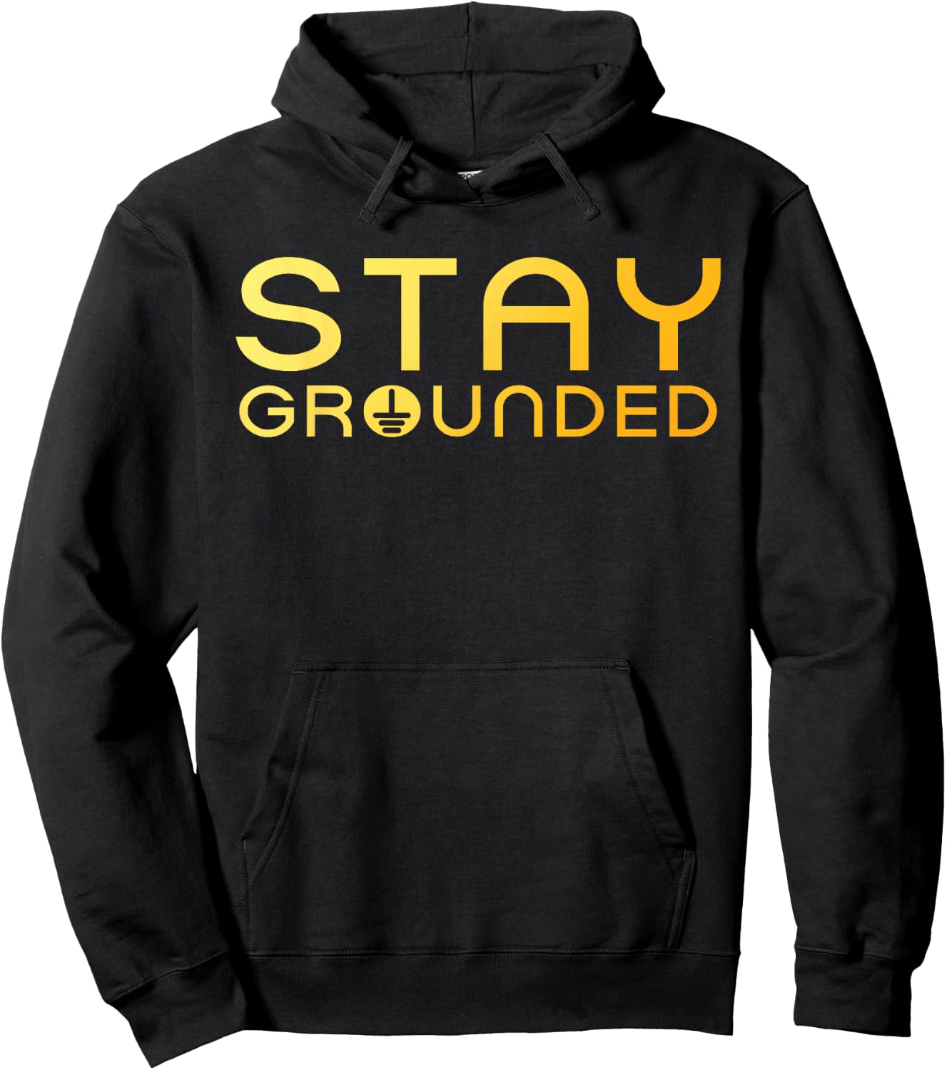 Electrician Art Men Women Electrical Engineer Stay Grounded Hoodie - Hoodie | Black