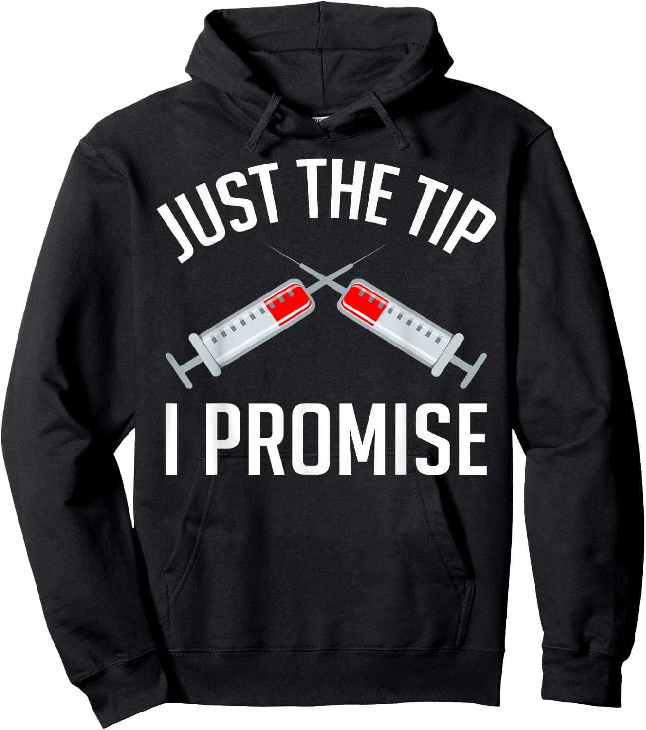 Just the Tip Phlebotomist Phlebotomy Essentials Men Women Hoodie - Hoodie | Black