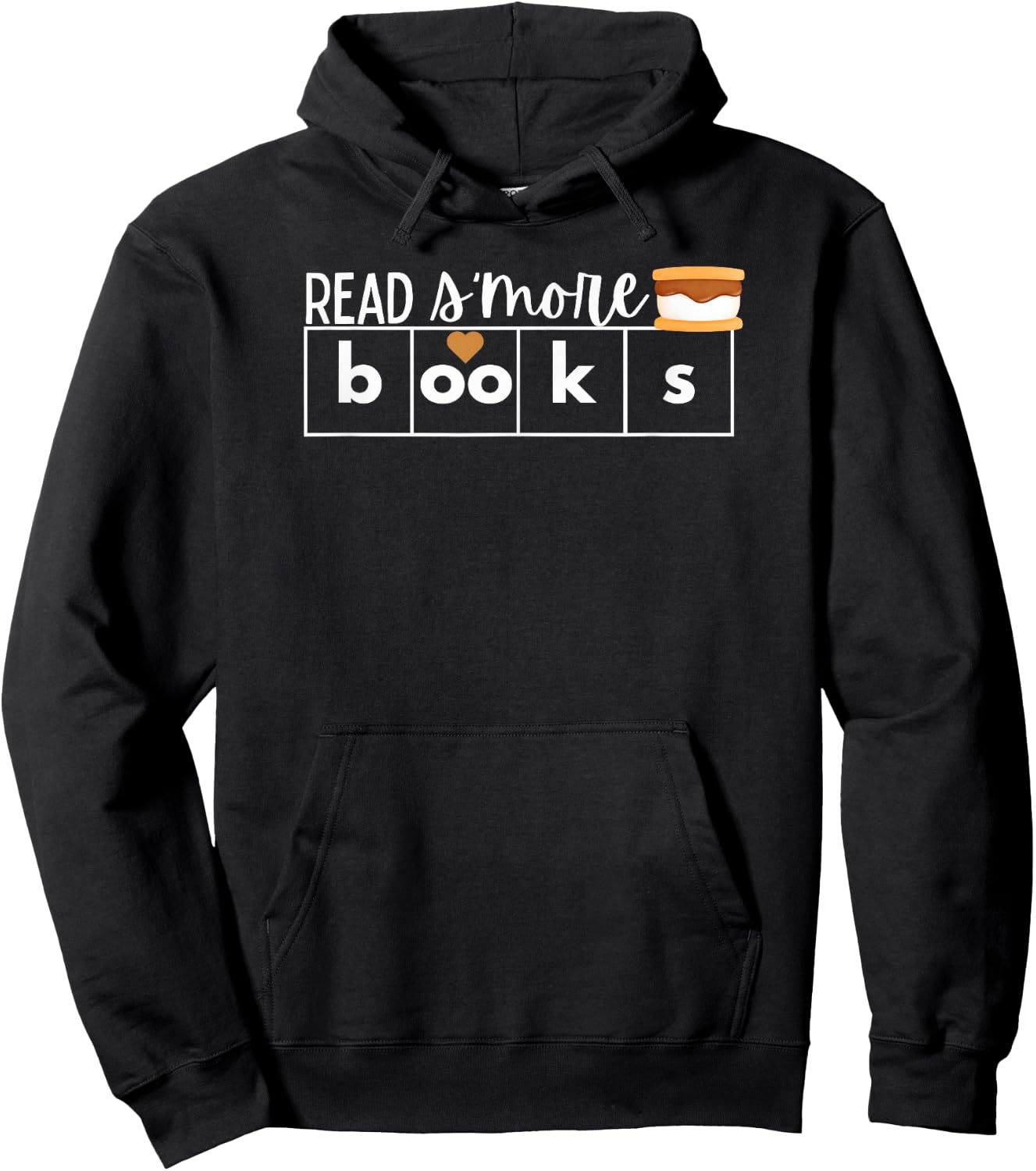 Read S'More Books Camping Themed Literacy Night Hoodie - Hoodie | Black