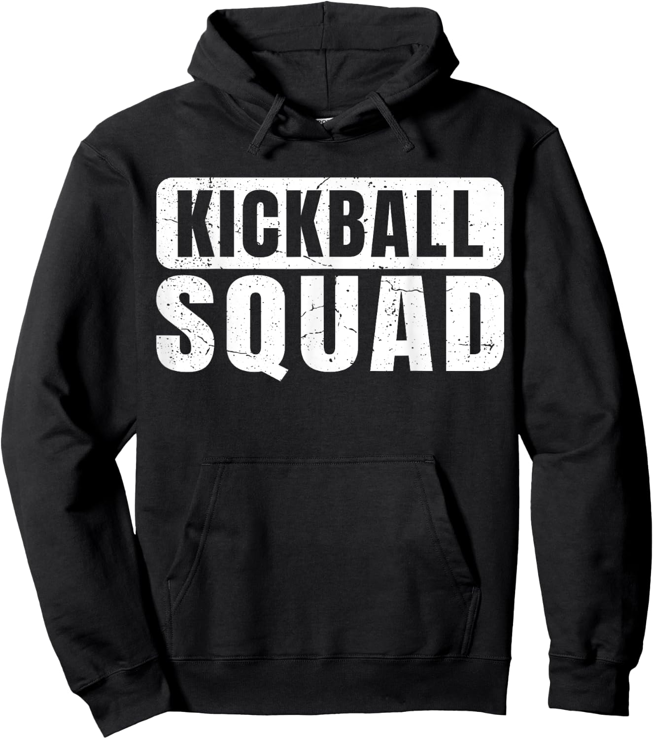 Kickball Squad Kickball Legend Player Kickball Adults Funny Hoodie - Hoodie | Black