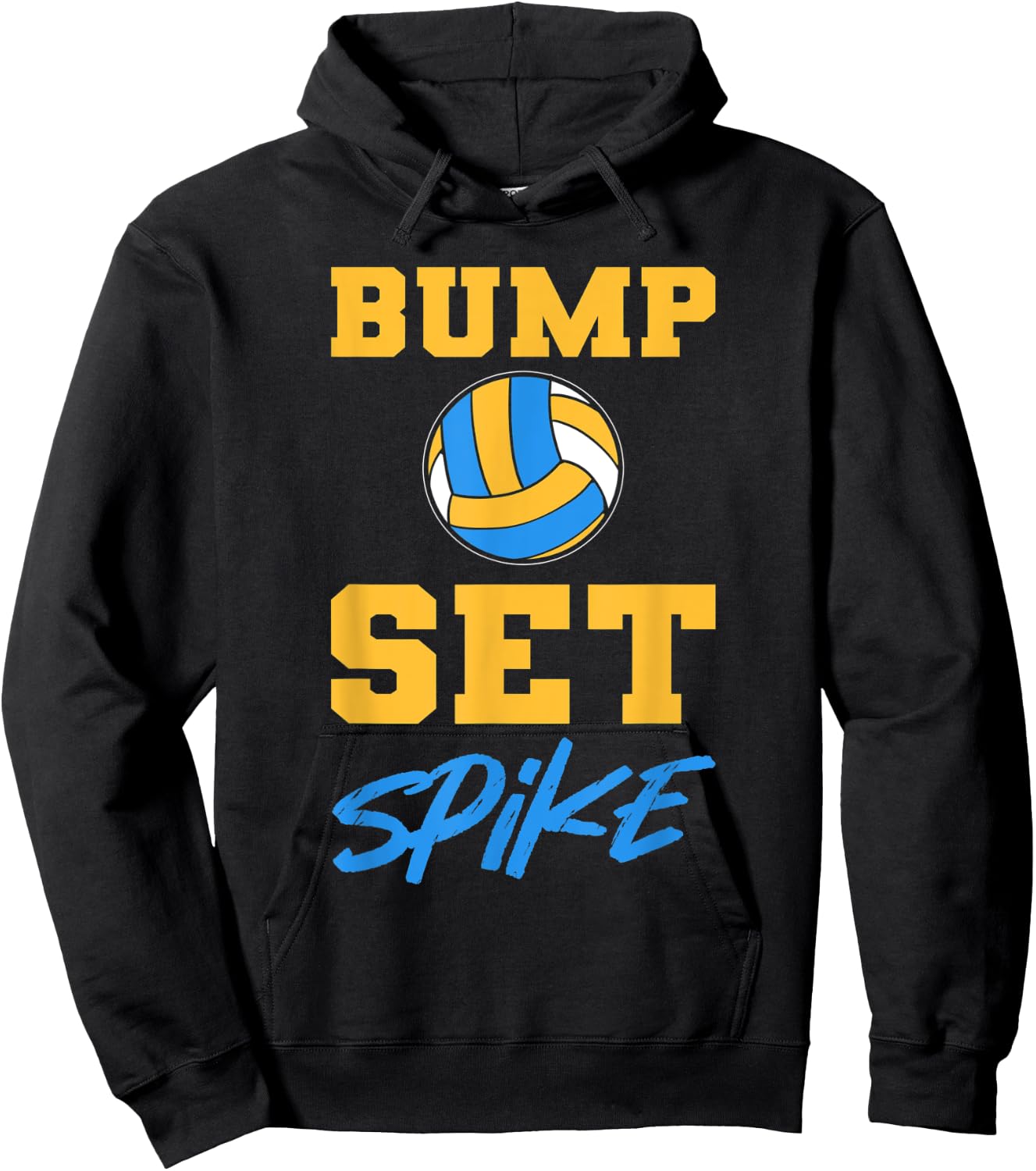 Bump Set Spike Hoodie - Hoodie | Black