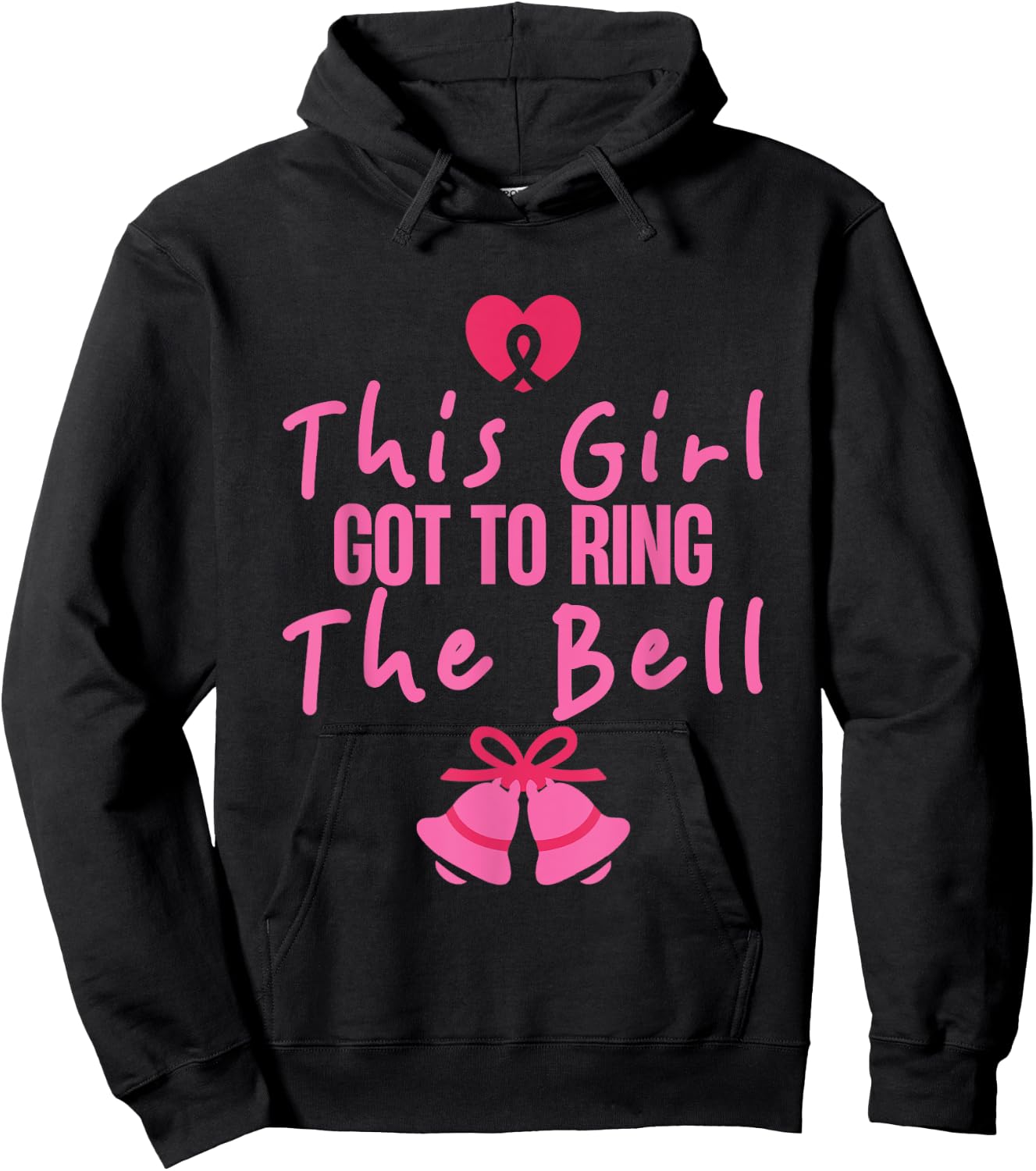 This Girl Got To Ring The Bell Hoodie - Hoodie | Black