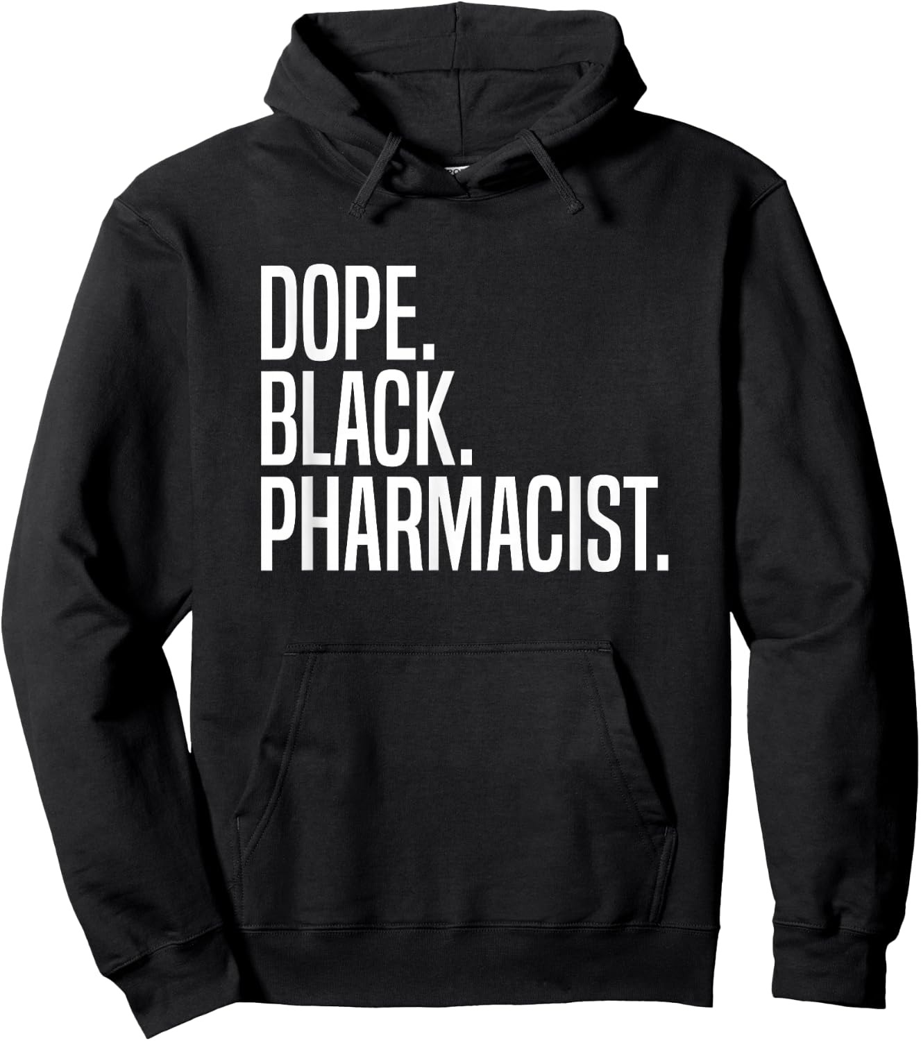 Dope Black Pharmacist Hoodie - Hoodie | Black