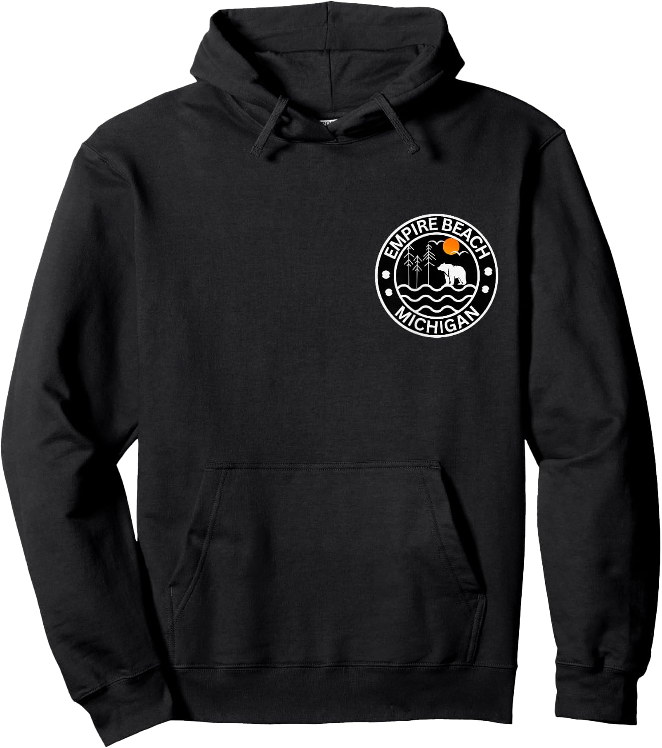 Empire Beach Michigan Women Girls Kids Hoodie - Hoodie | Black