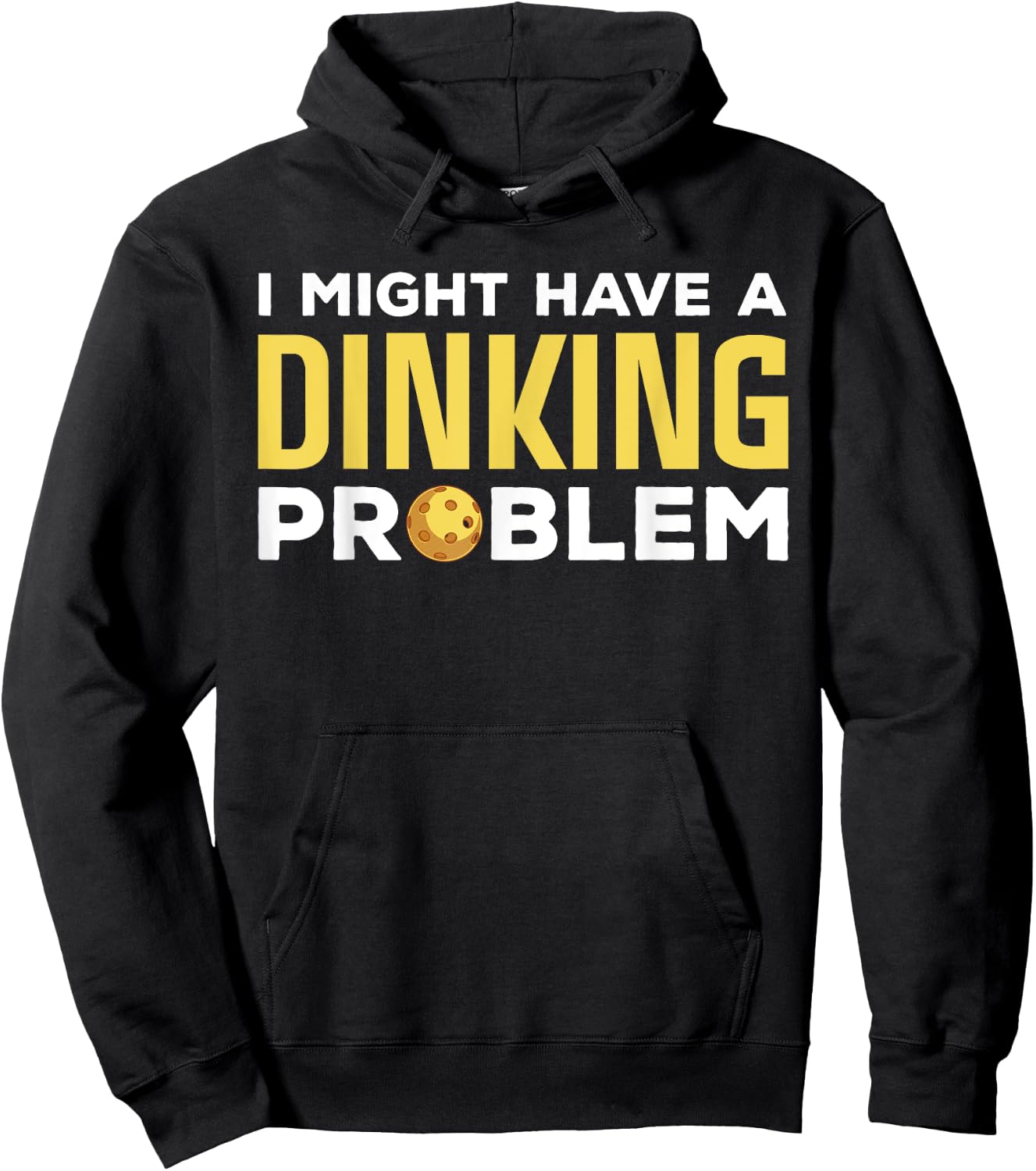 Cool Pickleball Design Women Dink Pickleball Player Hoodie - Hoodie | Black