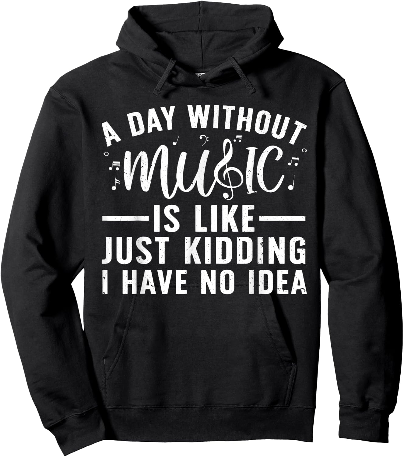 Best Music Teacher Design Women Music Teacher School Hoodie - Hoodie | Black