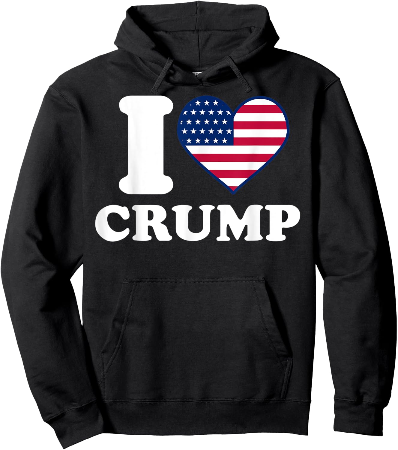 I love Crump I heart Crump Hoodie - Hoodie | Black