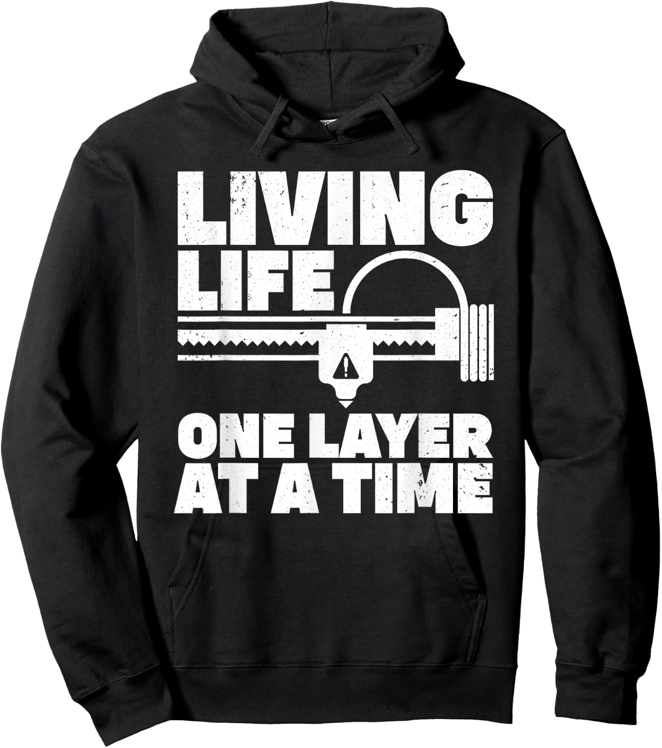Cool 3D Printing Art Women 3D Printing Printer Lover Hoodie - Hoodie | Black