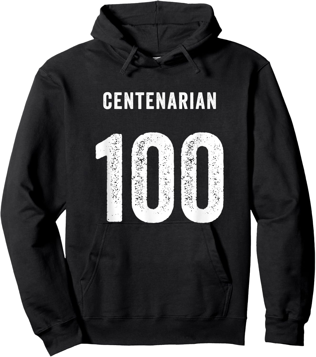 Centenarian 100 Years Of Being Awesome Happy 100th Birthday Hoodie - Hoodie | Black