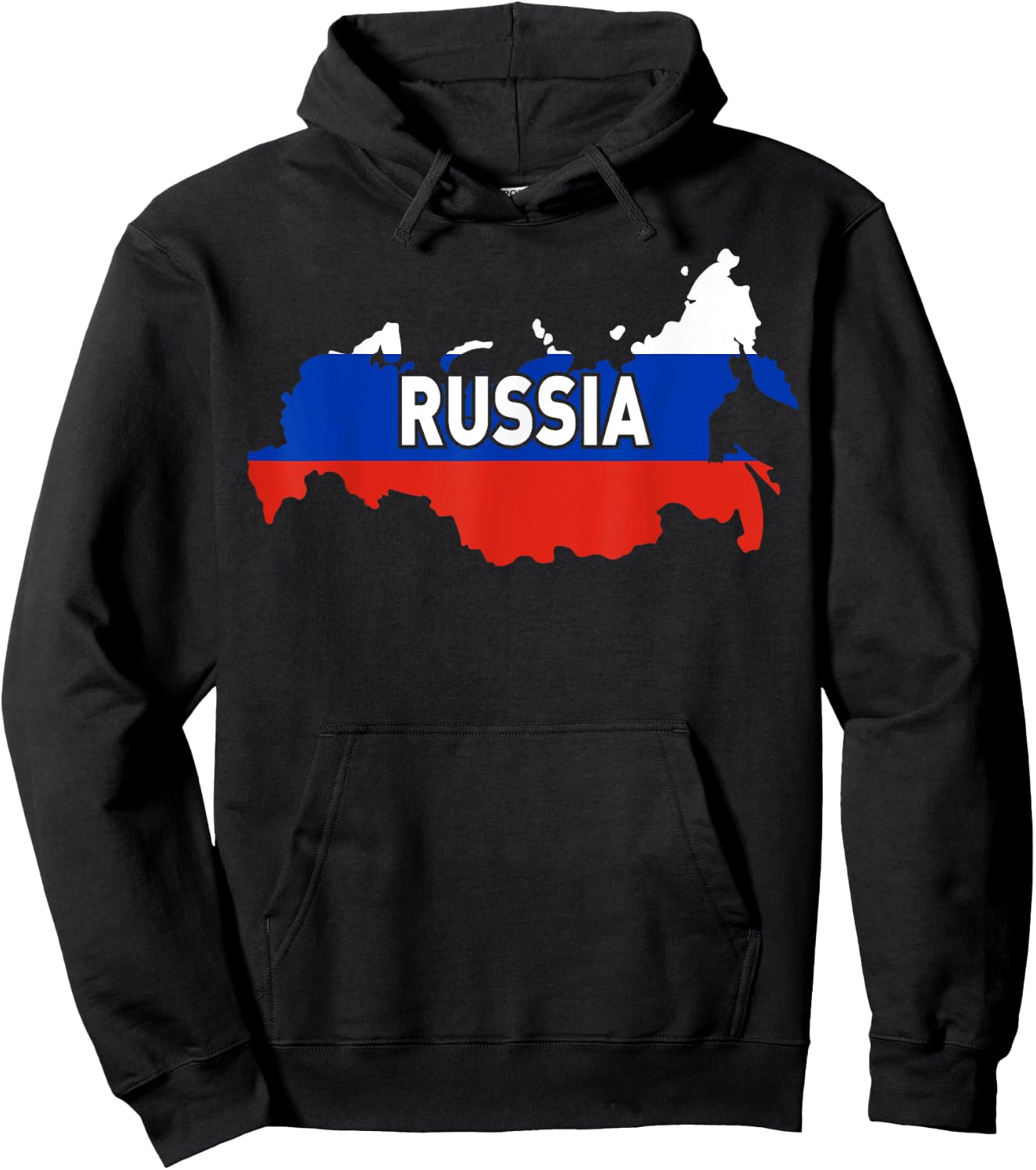Proud Family and Patriotic Flag of Country Russia Hoodie - Hoodie | Black