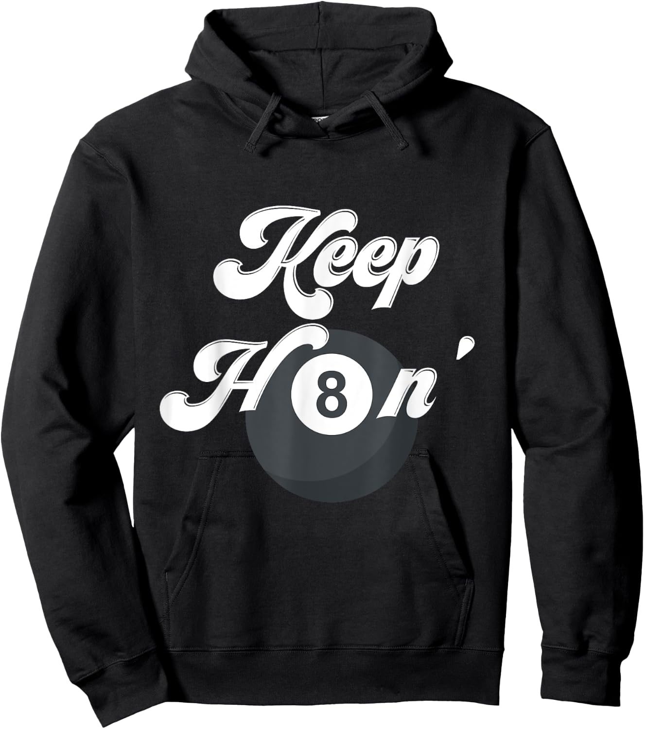 Funny Billiards Keep Hating 8 Ball Pool Player Snooker Shark Hoodie - Hoodie | Black