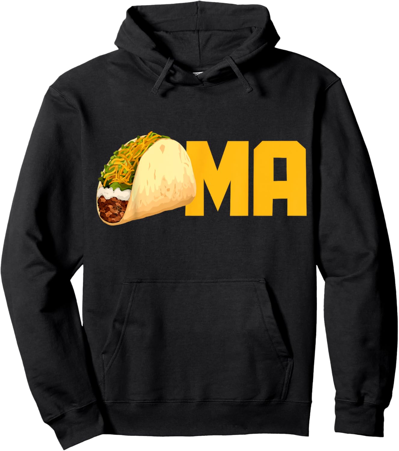 Tacoma Washington Taco Ma Funny Vintage Pride Hoodie - Hoodie | Black