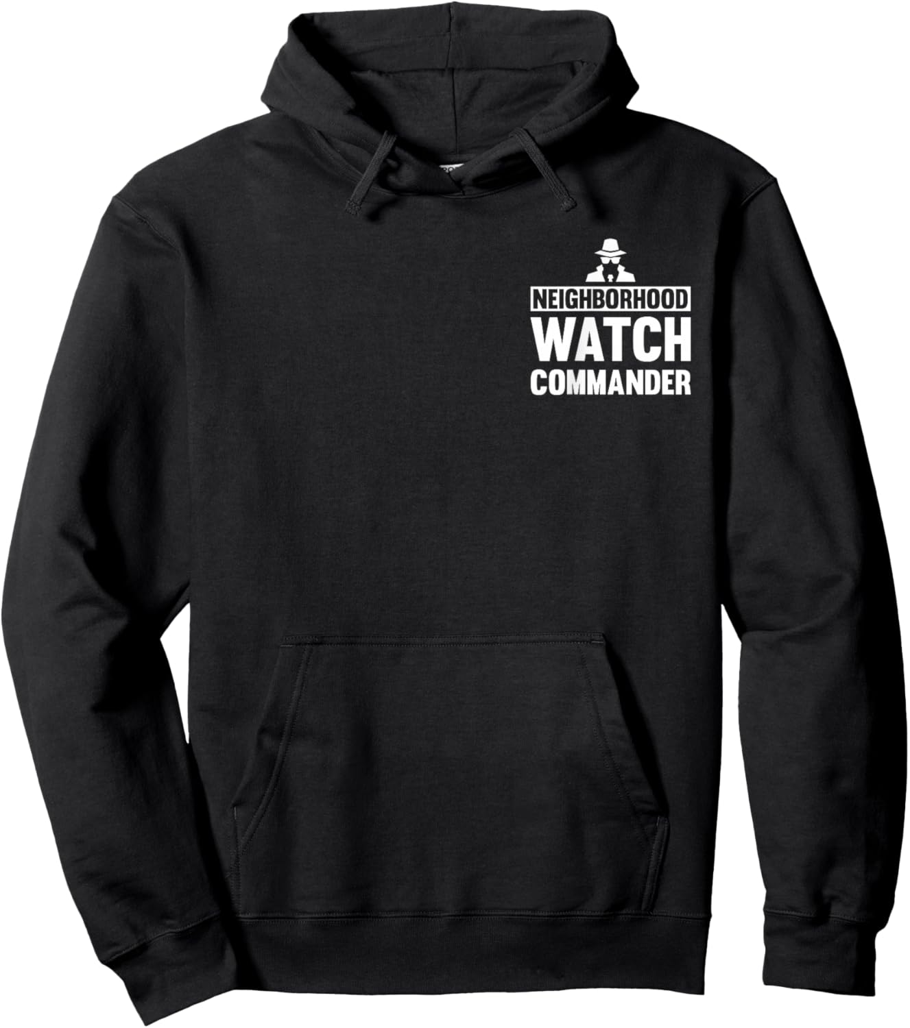 Neighborhood Watch Commander Uniform Hoodie - Hoodie | Black