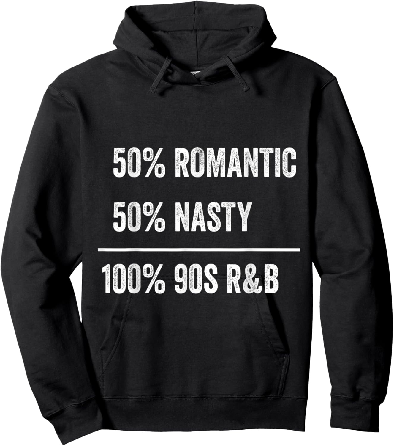 R&B Artist Girls Vintage 90 s r and b Graphic Hoodie - Hoodie | Black