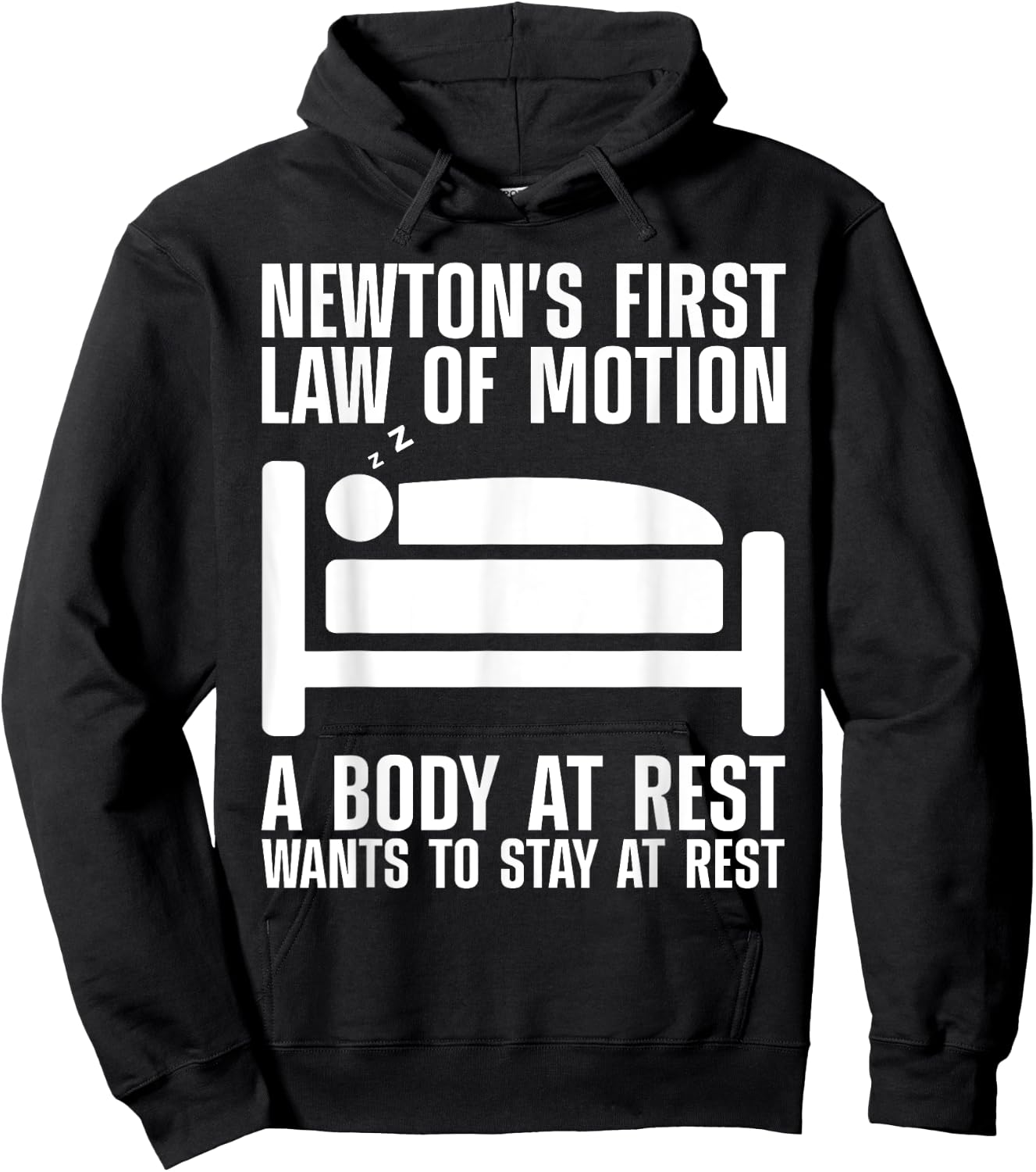 Cool Newton Law Art Women Newton Law Physics Lover Hoodie - Hoodie | Black